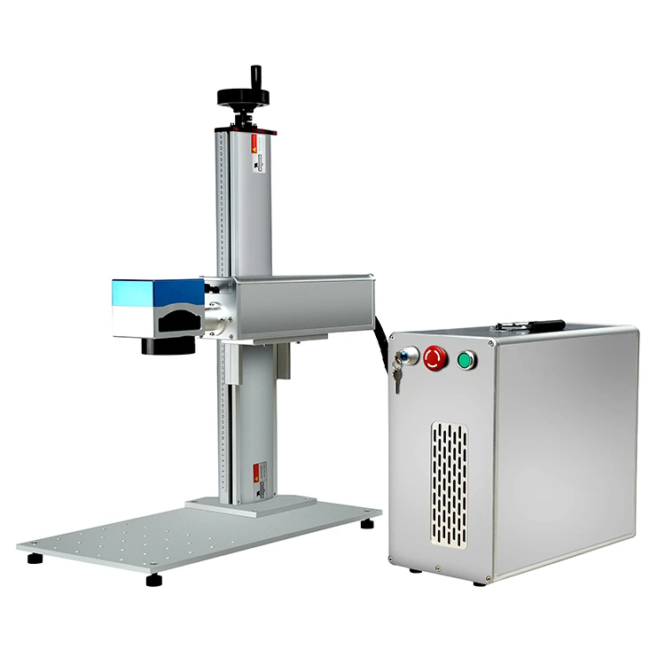 Macchina per marcatura laser da banco da 30 W per la marcatura di oggetti in metallo
