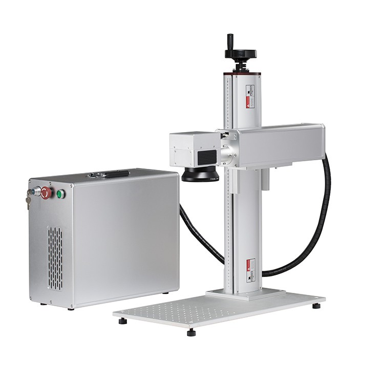 Macchina di marcatura del modello di targa per etichetta di produzione di produzione di fabbrica 20 watt in fibra laser