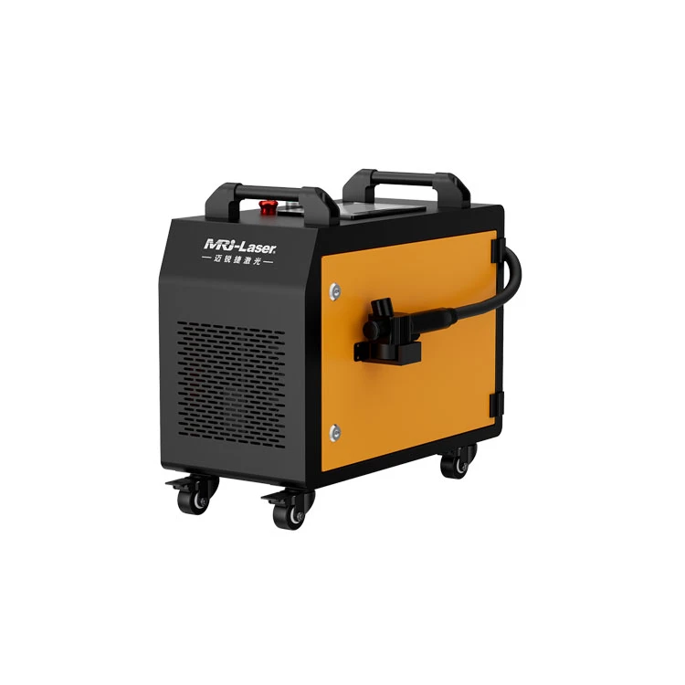 Mini pulitore laser con valigia resistente per la pulizia delle cabine