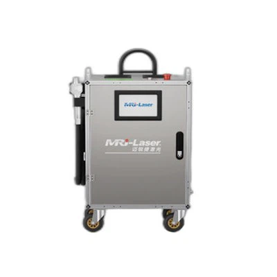 Pulitore laser a impulsi da 300 W per bagagli per servizio di pulizia esterno