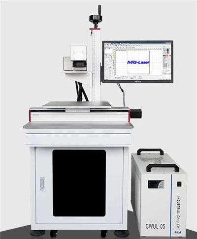 Macchina per incisione laser verde da 8 W per la foratura del vetro