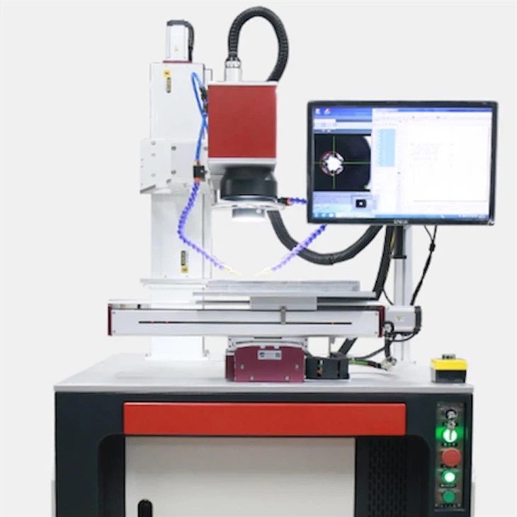 Saldatrice laser a scansione galvanometrica per strumenti di precisione