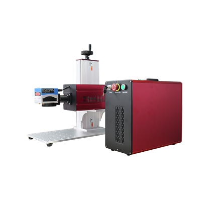 Macchina per marcatura laser rosso nero tipo CO2 10600 nm per la marcatura di vestiti