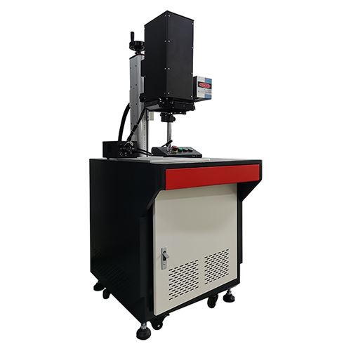 Macchina per marcatura laser a fuoco dinamico da 30 W per metallo