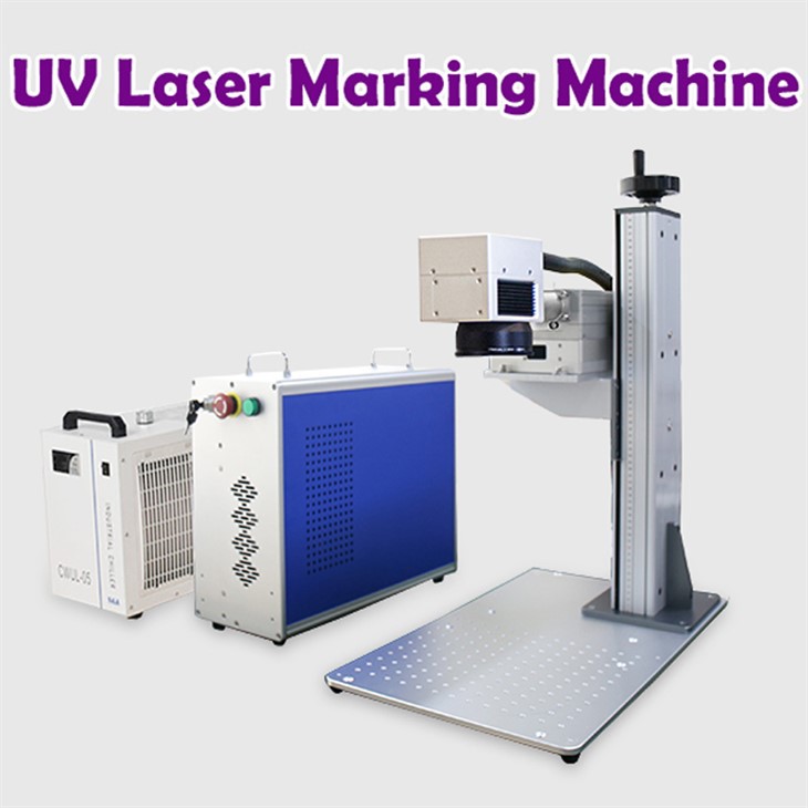 Macchina per marcatura laser 5W per bottiglie di vetro e plastica