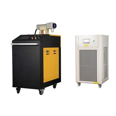 Pulitore laser a impulsi in fibra portatile IPG da 500 W per gomma molto spessa o stampi di grandi dimensioni