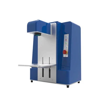 Incisore laser a fibra di colore blu 30W per metallo